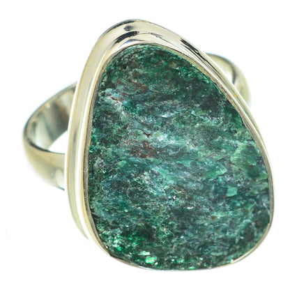 Green Fuchsite Rings handcrafted by Ana Silver Co - RING60036