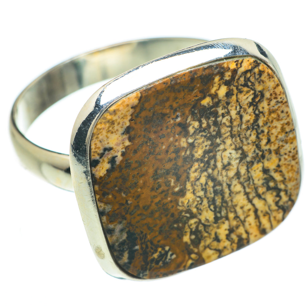 Picture Jasper Rings handcrafted by Ana Silver Co - RING60039