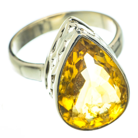Mandarin Citrine Rings handcrafted by Ana Silver Co - RING60040
