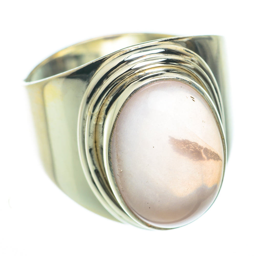 Rose Quartz Rings handcrafted by Ana Silver Co - RING60045