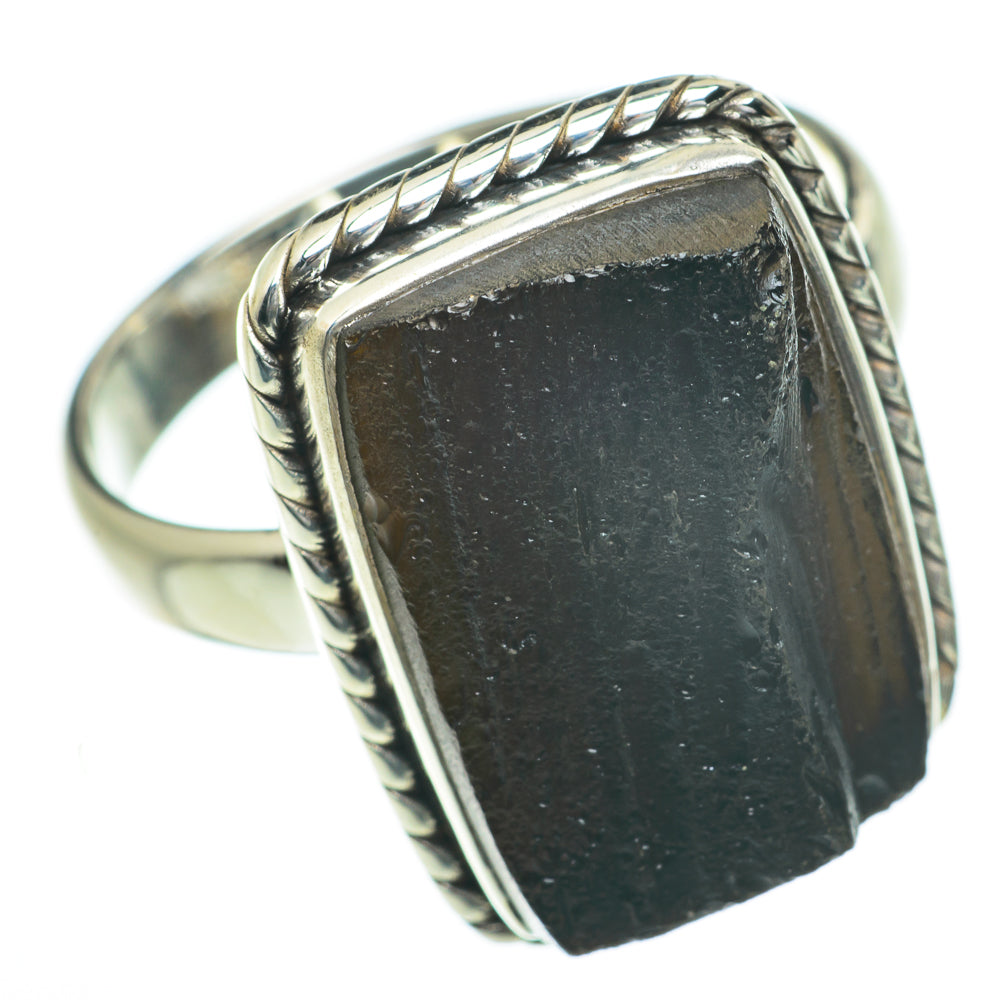Tektite Rings handcrafted by Ana Silver Co - RING60052