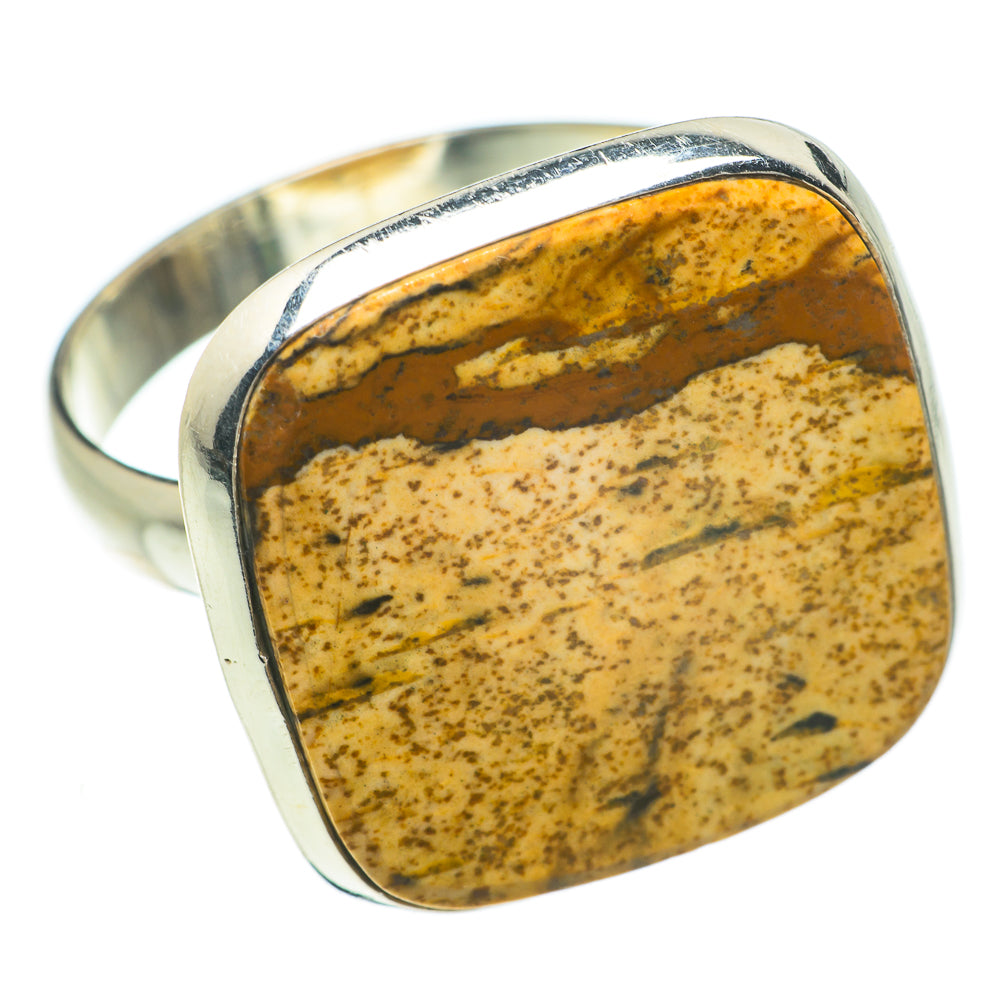 Picture Jasper Rings handcrafted by Ana Silver Co - RING60069