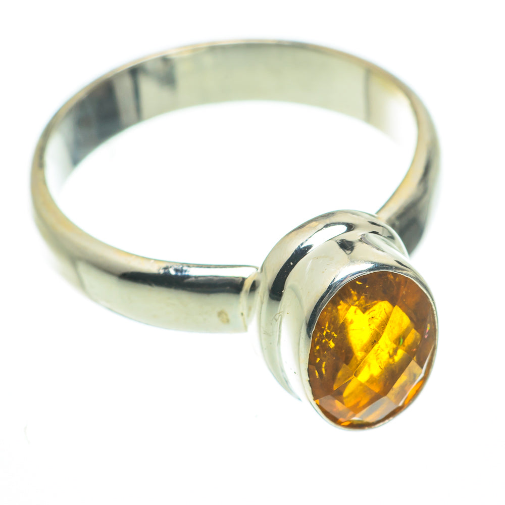 Mandarin Citrine Rings handcrafted by Ana Silver Co - RING60070
