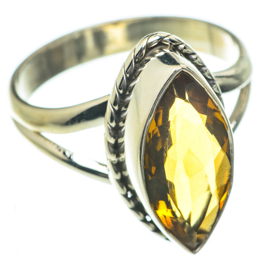 Mandarin Citrine Rings handcrafted by Ana Silver Co - RING60072