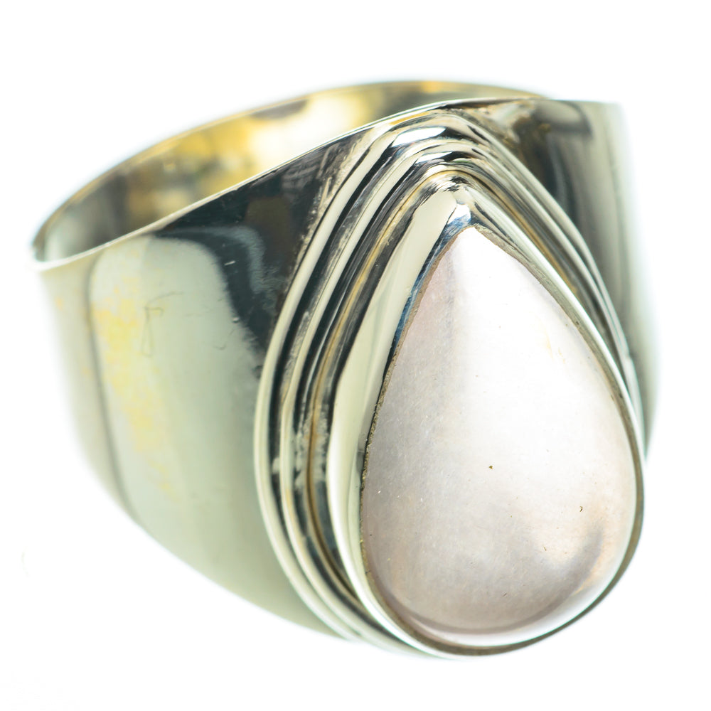 Rose Quartz Rings handcrafted by Ana Silver Co - RING60077