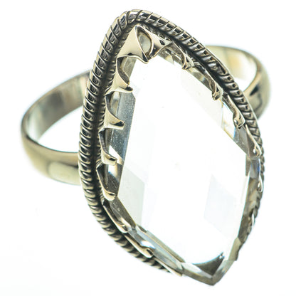 White Quartz Rings handcrafted by Ana Silver Co - RING60086