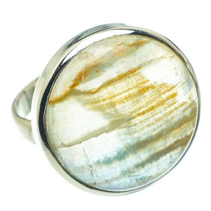 Green Fluorite Rings handcrafted by Ana Silver Co - RING60096