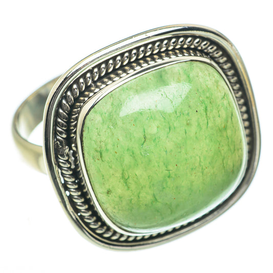 Prehnite Rings handcrafted by Ana Silver Co - RING60098