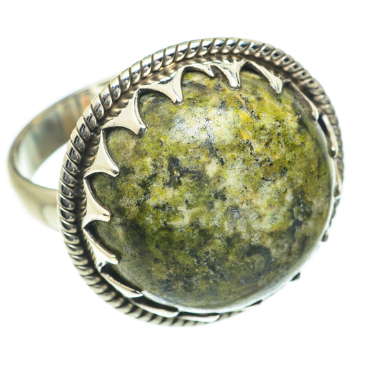 Rainforest Jasper Rings handcrafted by Ana Silver Co - RING60100