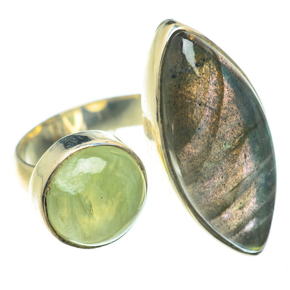 Labradorite Rings handcrafted by Ana Silver Co - RING60101