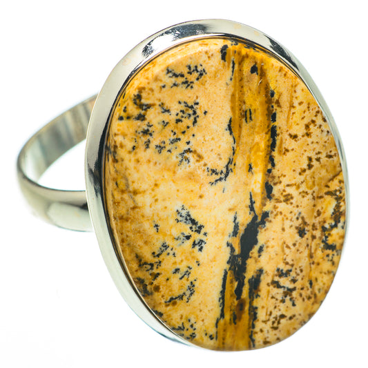 Picture Jasper Rings handcrafted by Ana Silver Co - RING60103 - Photo 2