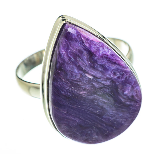 Charoite Rings handcrafted by Ana Silver Co - RING60110