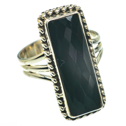 Black Onyx Rings handcrafted by Ana Silver Co - RING60112
