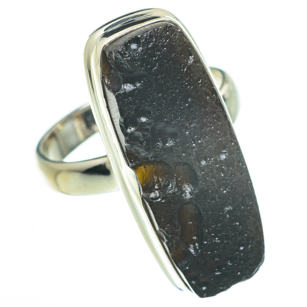 Tektite Rings handcrafted by Ana Silver Co - RING60115