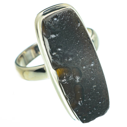 Tektite Rings handcrafted by Ana Silver Co - RING60115