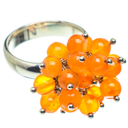 Carnelian Rings handcrafted by Ana Silver Co - RING60132