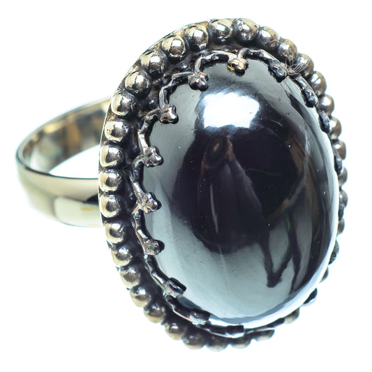 Hematite Rings handcrafted by Ana Silver Co - RING60135