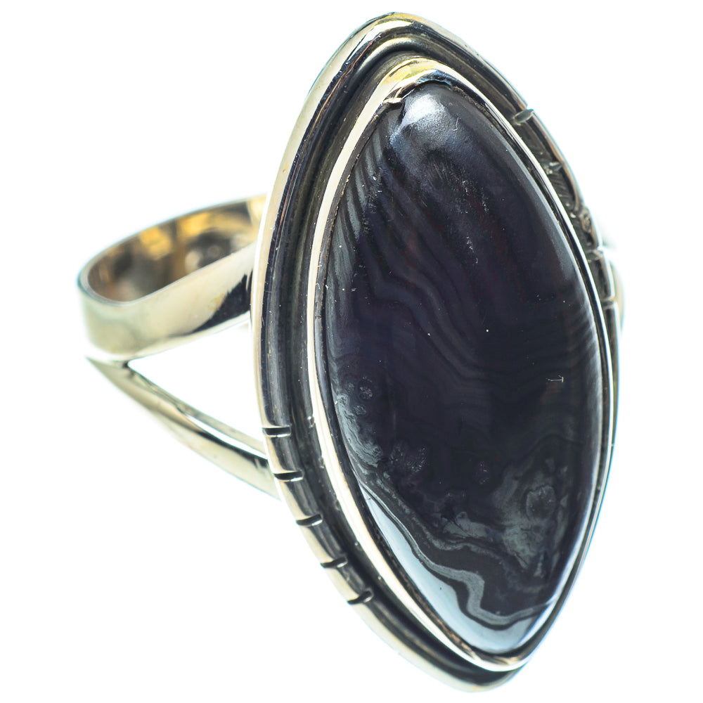 Psilomelane Rings handcrafted by Ana Silver Co - RING60136