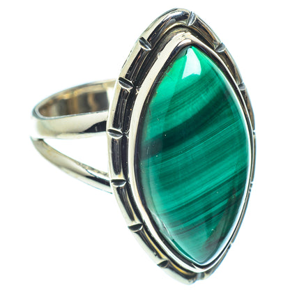 Malachite Rings handcrafted by Ana Silver Co - RING60137