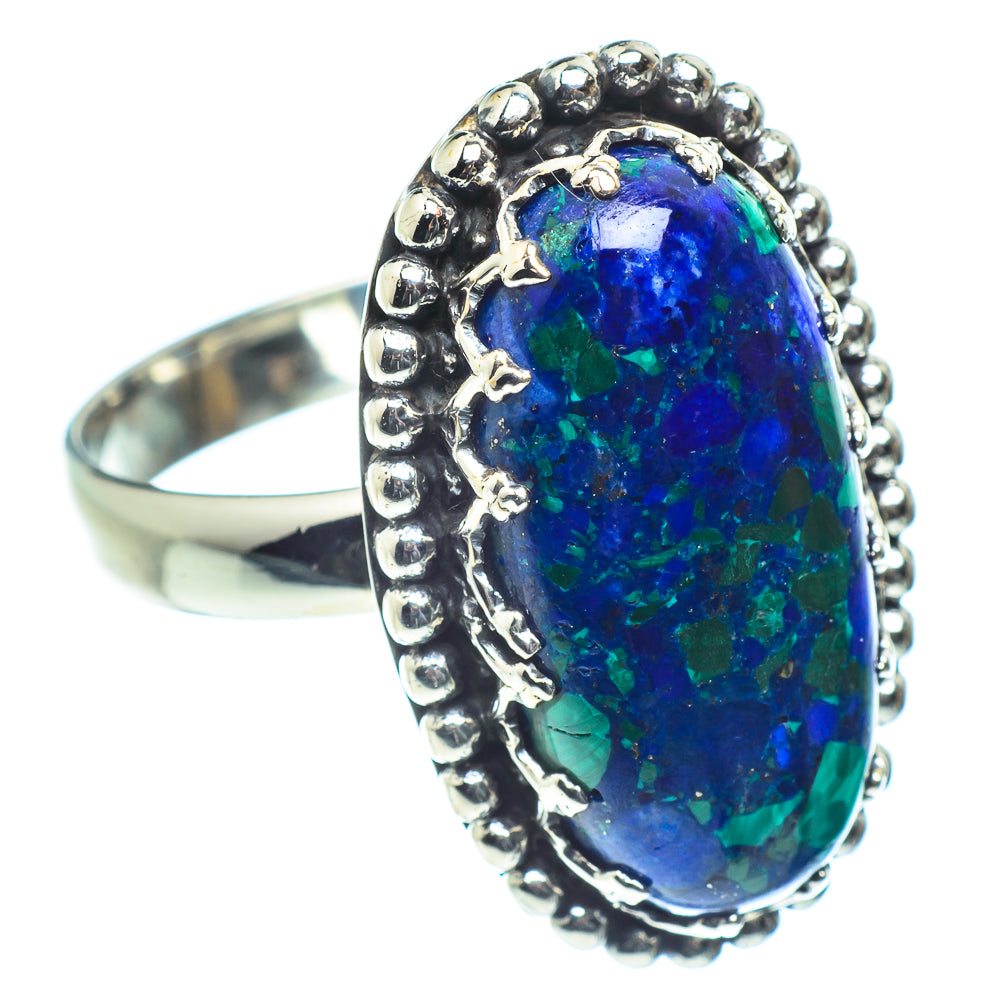 Azurite Rings handcrafted by Ana Silver Co - RING60138