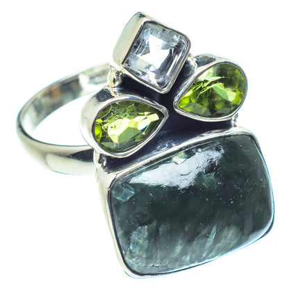 Seraphinite Rings handcrafted by Ana Silver Co - RING60143