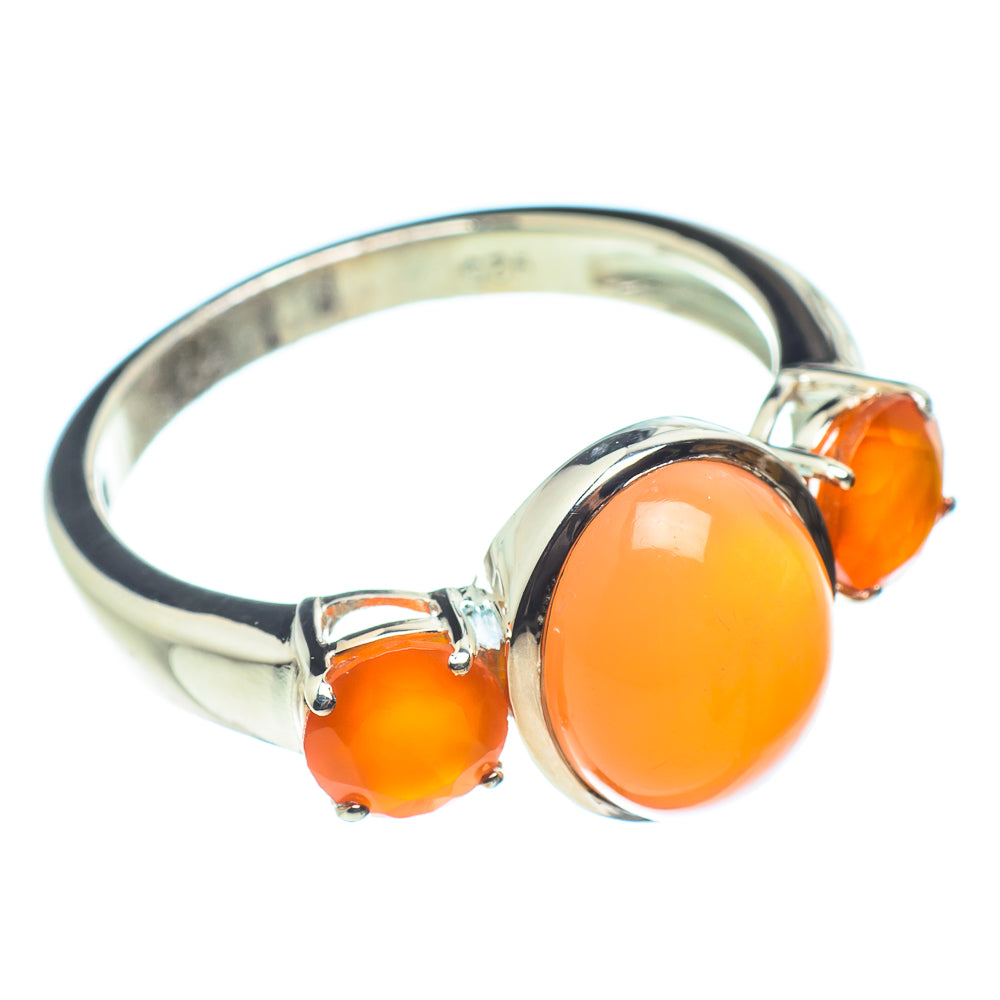 Carnelian Rings handcrafted by Ana Silver Co - RING60148