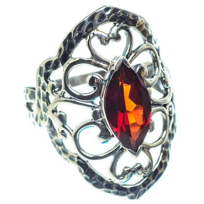 Garnet Rings handcrafted by Ana Silver Co - RING60150