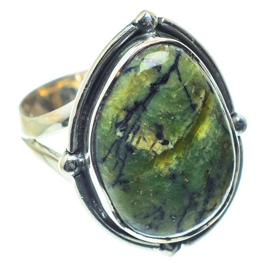 Rainforest Jasper Rings handcrafted by Ana Silver Co - RING60157