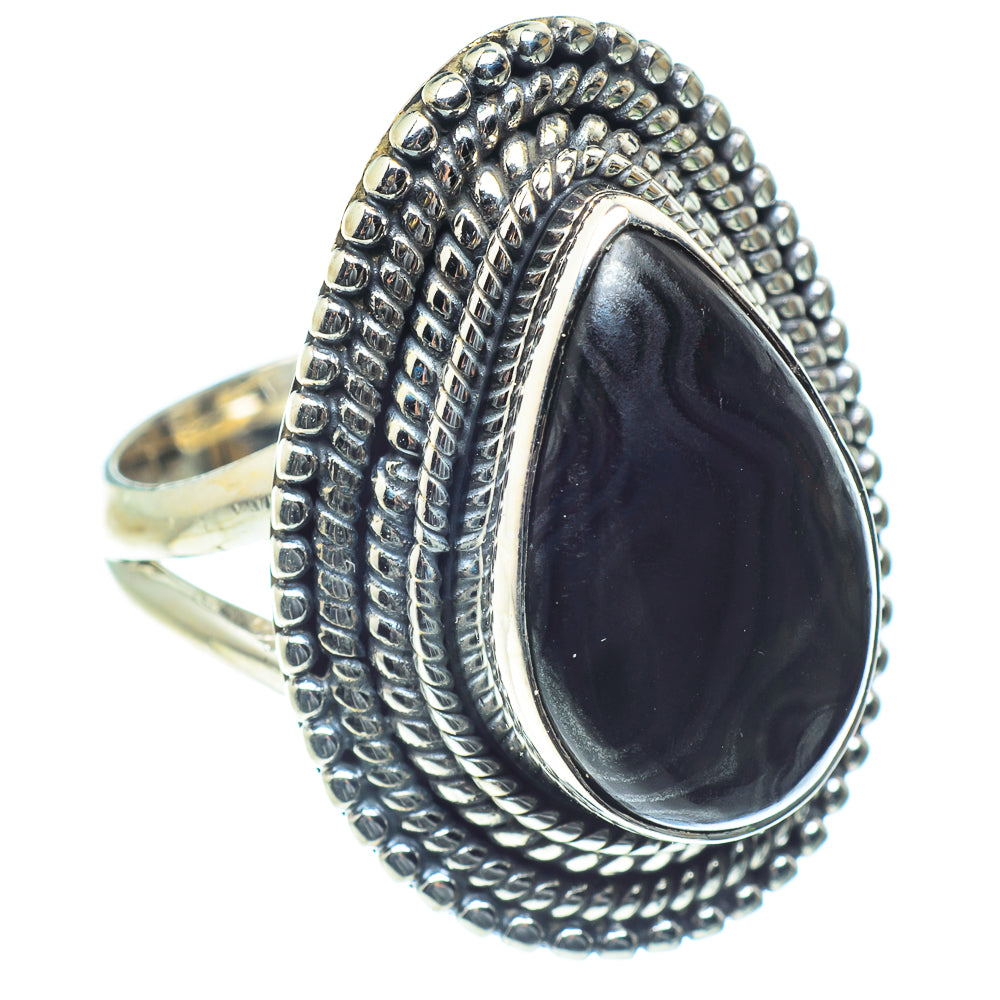 Psilomelane Rings handcrafted by Ana Silver Co - RING60159