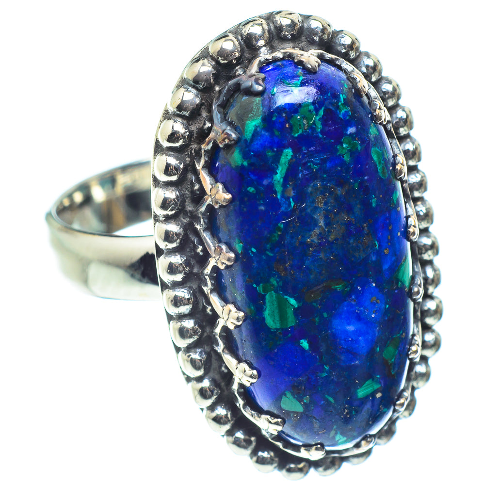 Azurite Rings handcrafted by Ana Silver Co - RING60162