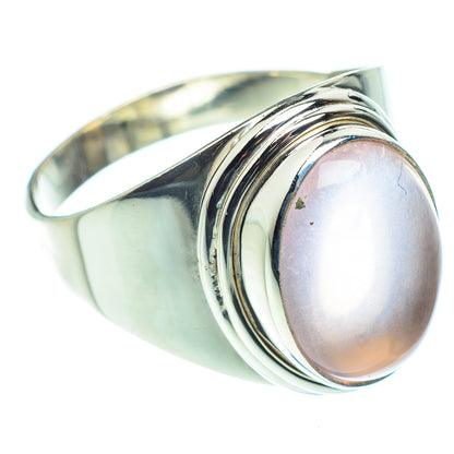 Rose Quartz Rings handcrafted by Ana Silver Co - RING60168