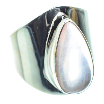 Rose Quartz Rings handcrafted by Ana Silver Co - RING60170