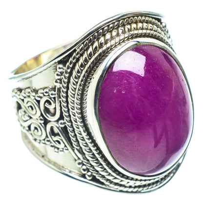 Pink Tourmaline Rings handcrafted by Ana Silver Co - RING60173