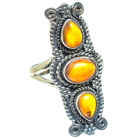 Carnelian Rings handcrafted by Ana Silver Co - RING60175