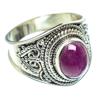 Pink Tourmaline Rings handcrafted by Ana Silver Co - RING60179