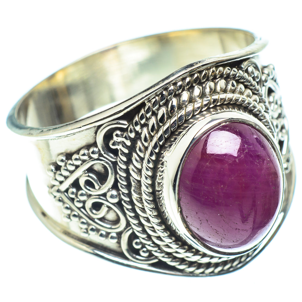 Pink Tourmaline Rings handcrafted by Ana Silver Co - RING60191