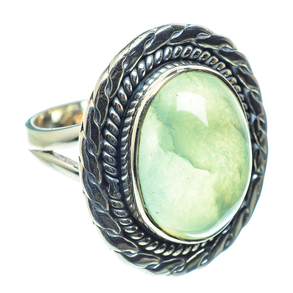 Prehnite Rings handcrafted by Ana Silver Co - RING60194