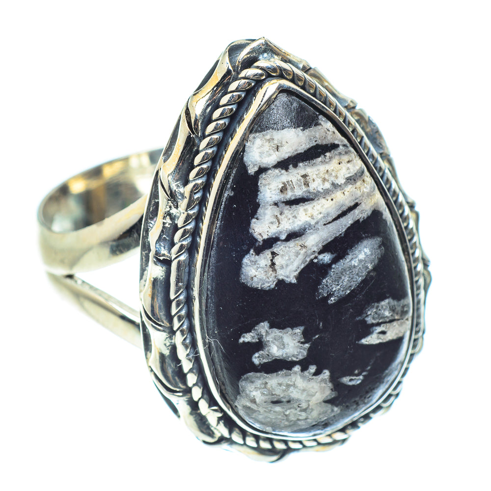 Chrysanthemum Stone Rings handcrafted by Ana Silver Co - RING60195