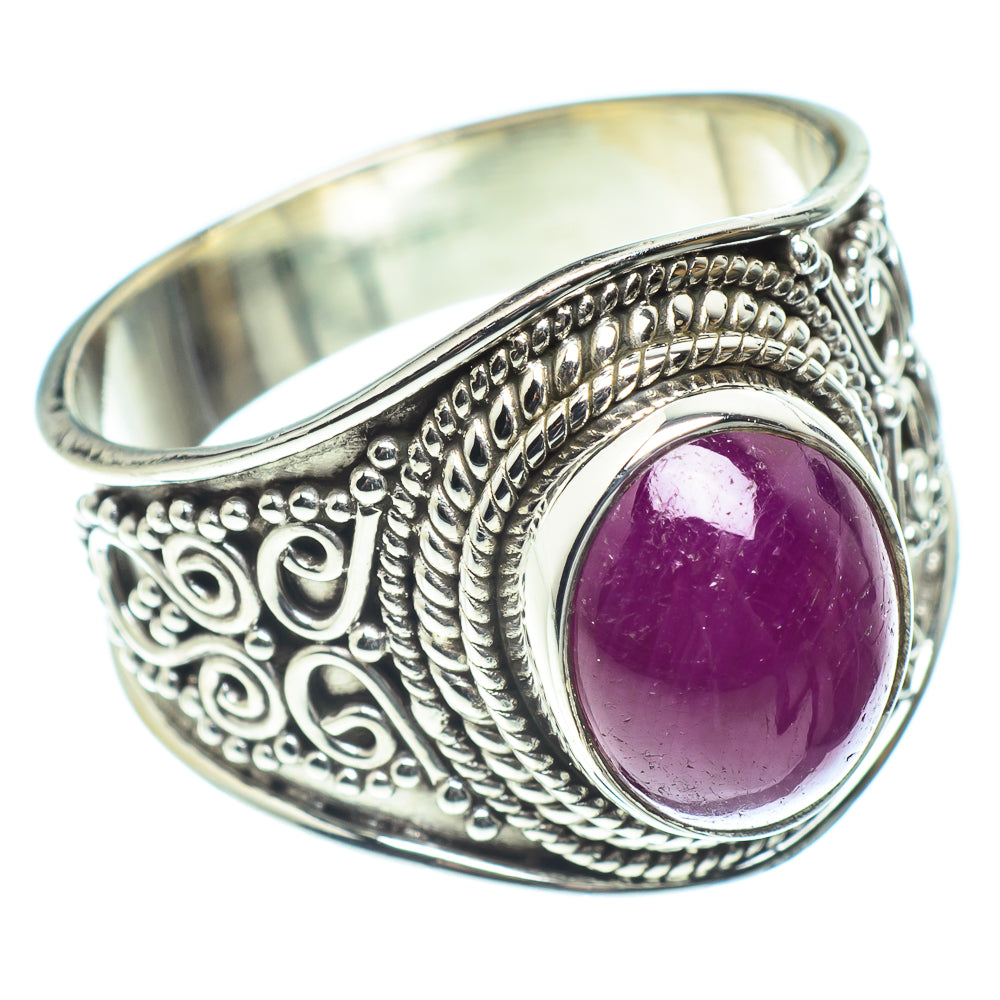 Pink Tourmaline Rings handcrafted by Ana Silver Co - RING60202
