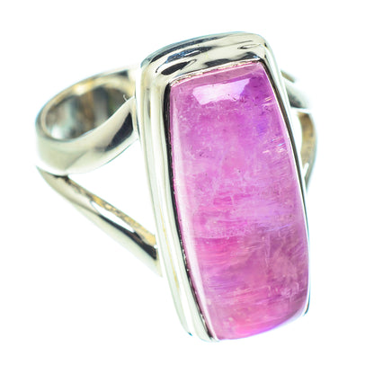 Pink Moonstone Rings handcrafted by Ana Silver Co - RING60212