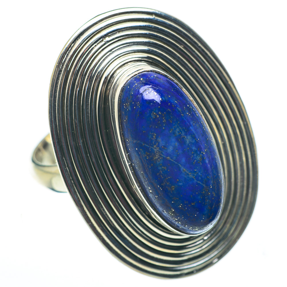 Lapis Lazuli Rings handcrafted by Ana Silver Co - RING60219