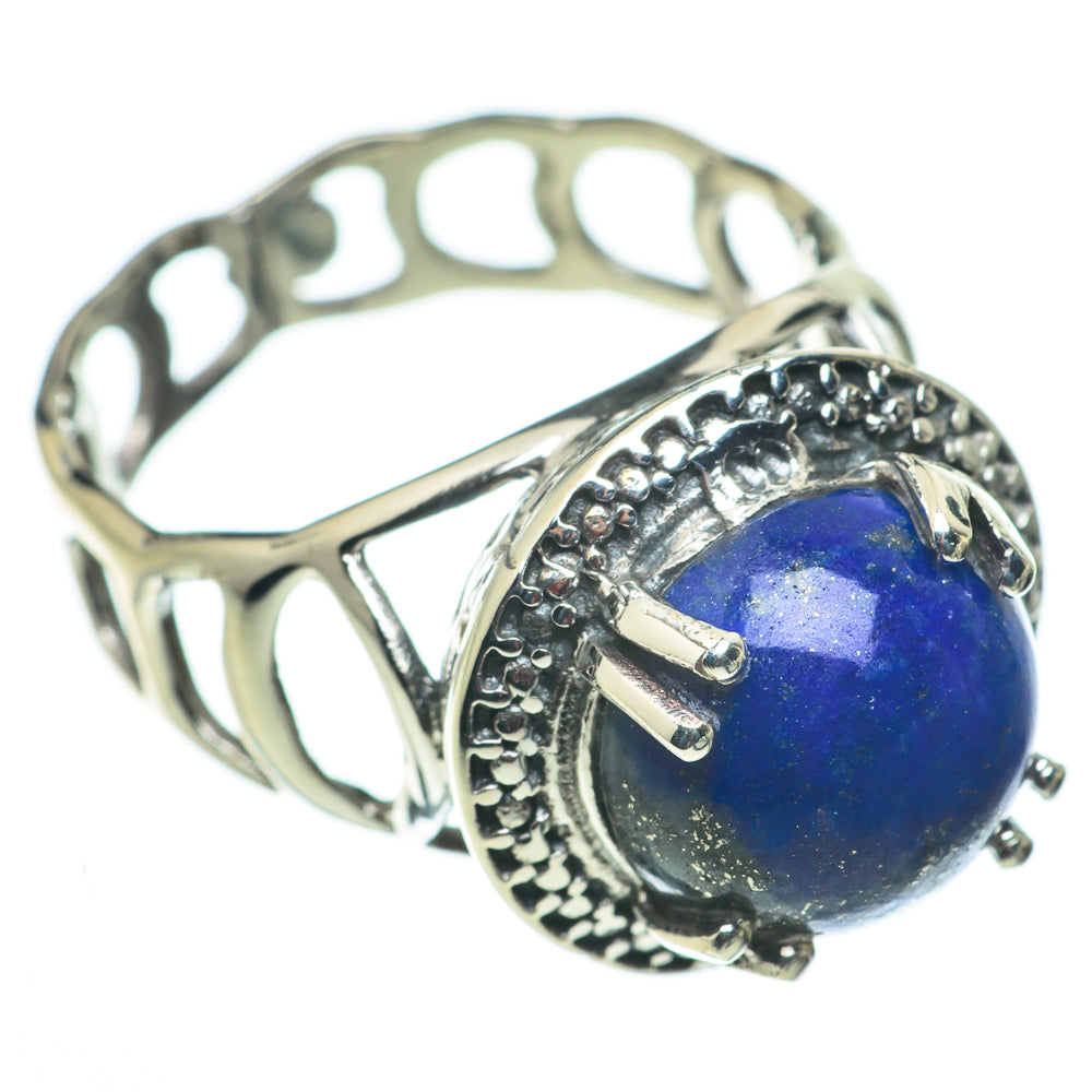 Lapis Lazuli Rings handcrafted by Ana Silver Co - RING60222