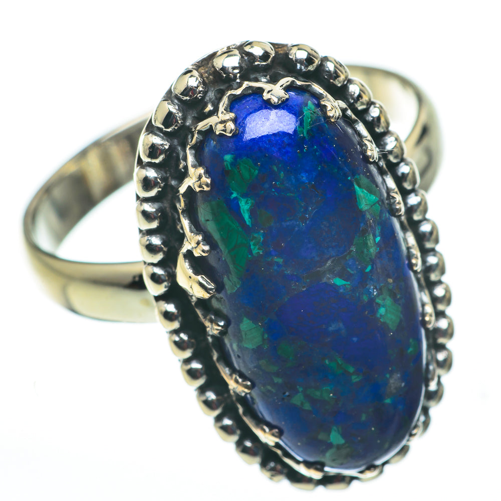 Azurite Rings handcrafted by Ana Silver Co - RING60223