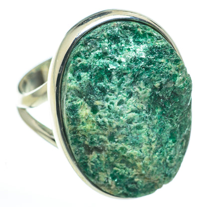 Green Fuchsite Rings handcrafted by Ana Silver Co - RING60228