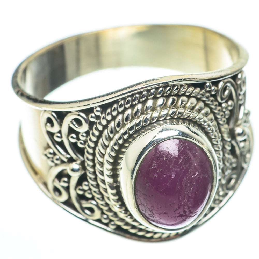 Pink Tourmaline Rings handcrafted by Ana Silver Co - RING60235