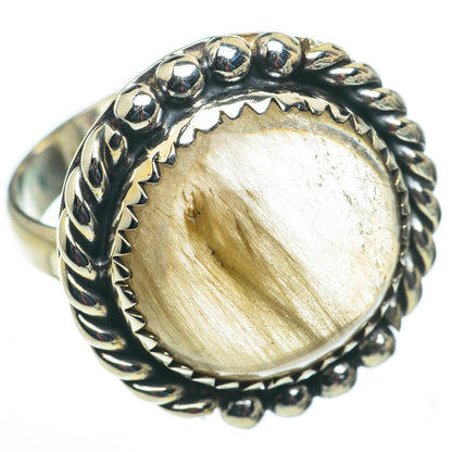 Rutilated Quartz Rings handcrafted by Ana Silver Co - RING60244