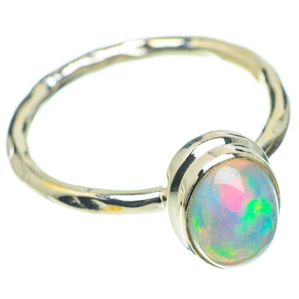Ethiopian Opal Rings handcrafted by Ana Silver Co - RING60255