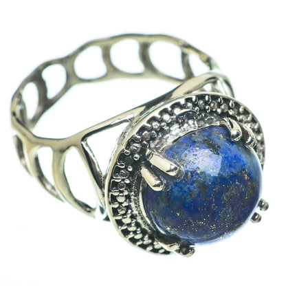 Lapis Lazuli Rings handcrafted by Ana Silver Co - RING60260
