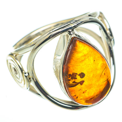 Baltic Amber Rings handcrafted by Ana Silver Co - RING60272