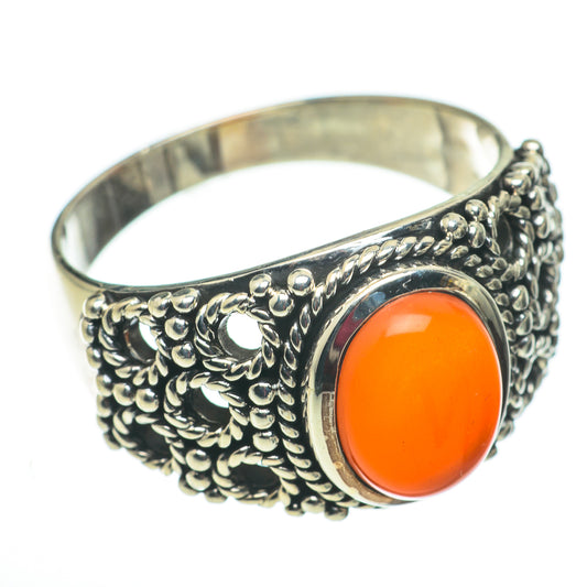 Carnelian Rings handcrafted by Ana Silver Co - RING60273